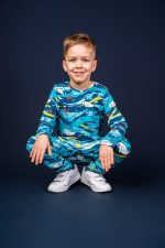 Longsleeve Turkusowy Narwal - obrazek 4