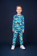 Longsleeve Turkusowy Narwal - obrazek 6