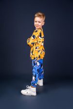 Spodnie Niebieski Maskonur - obrazek 2