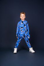 Blue Puffin Pullover Hoodie - Image 2