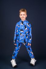 Blue Puffin Pullover Hoodie - Image 4