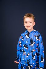 Blue Puffin Pullover Hoodie - Image 5