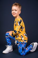 Spodnie Niebieski Maskonur - obrazek 5