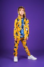 Yellow Puffin Zip Hoodie - Image 2