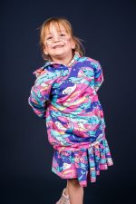 Pink Narwhal Pullover Hoodie - Image 7