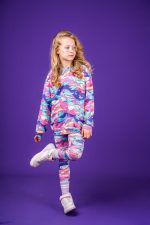 Legginsy Różowy Narwal - obrazek 5