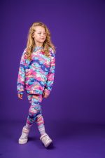 Legginsy Różowy Narwal - obrazek 6