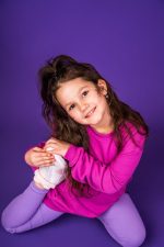 Legginsy Ściągaczowe Lila Basic - obrazek 6