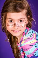 Sukienka marszczona Różowy Narwal - obrazek 10