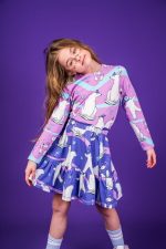 Spódniczka Fioletowy Niedźwiedź Polarny - obrazek 4