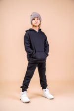 Spodnie Czarne Basic - obrazek 3