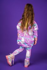 Bluza Kangurka Różowy Niedźwiedź Polarny - obrazek 2