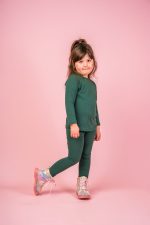 Legginsy Zielone Basic - obrazek 4