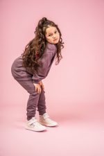 Spodnie Taupe Basic 98/104 - obrazek 4