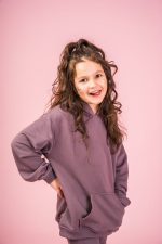 Bluza Kangurka Taupe Basic - obrazek 7