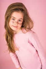 Longsleeve Brudny Róż Basic - obrazek 3