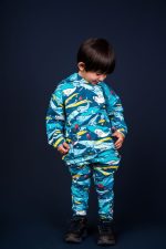 Turquoise Narwhal Trousers - Image 2