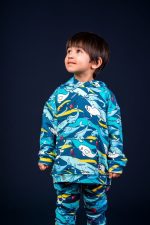 Turquoise Narwhal Trousers - Image 4