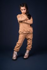 Spodnie Beżowe Basic - obrazek 4