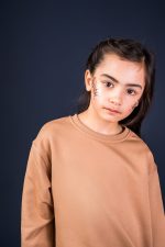 Bluza bez kaptura Beżowa Basic - obrazek 8