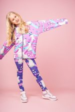 Bluza z kapturem Różowy Niedźwiedź Polarny - obrazek 9