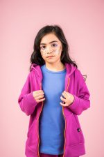 Bluza z kapturem Fuksja Basic - obrazek 2