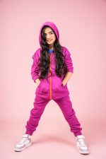 Bluza z kapturem Fuksja Basic - obrazek 8