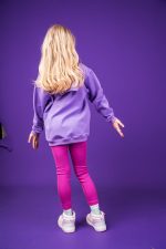 Legginsy Ściągaczowe Fuksja Basic - obrazek 3