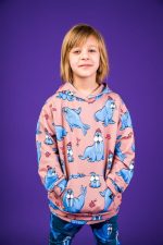 Beige Walrus Pullover Hoodie - Image 2