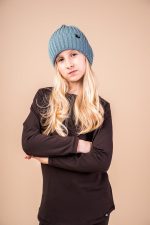 Longsleeve Czekoladowy Basic - obrazek 3