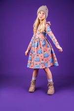 Beige Walrus Long-sleeved dress - Image 4