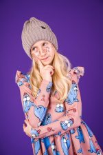 Beige Walrus Long-sleeved dress - Image 6