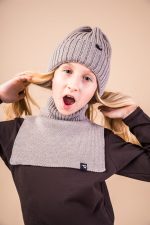 Golfik beżowy z wełny merino MULESING FREE - obrazek 5