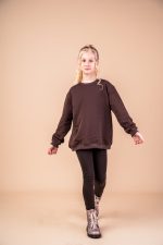 Legginsy Czekoladowe Basic - obrazek 8