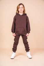 Spodnie Czekoladowe Basic - obrazek 4