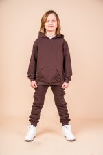 Bluza Kangurka Czekoladowa Basic - obrazek 6