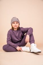 Spodnie Taupe Basic - obrazek 5