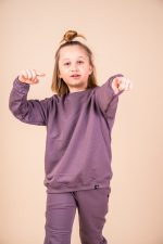 Bluza bez kaptura Taupe Basic - obrazek 6