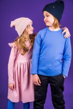 Czapka Granatowa z wełny merino MULESING FREE - obrazek 5