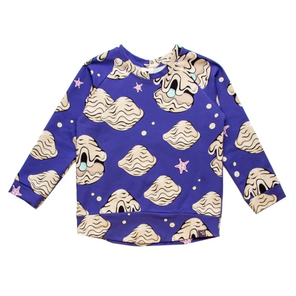 Purple Clams Sweatshirt