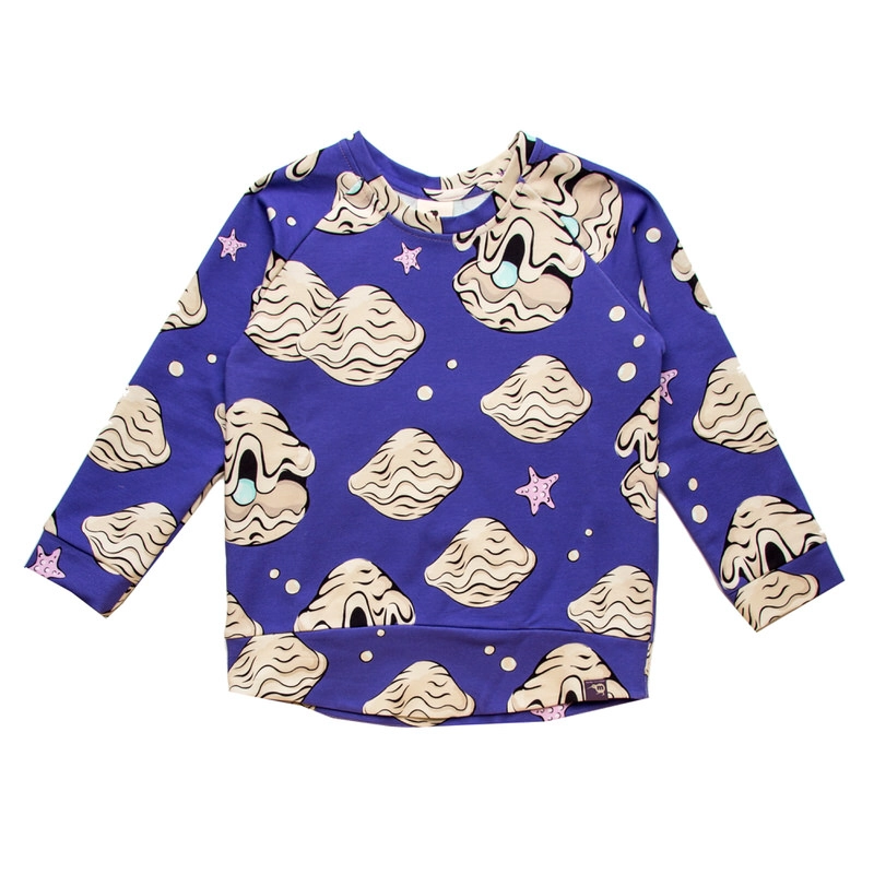 ss23swclpu Purple Clams Sweatshirt - Image 1
