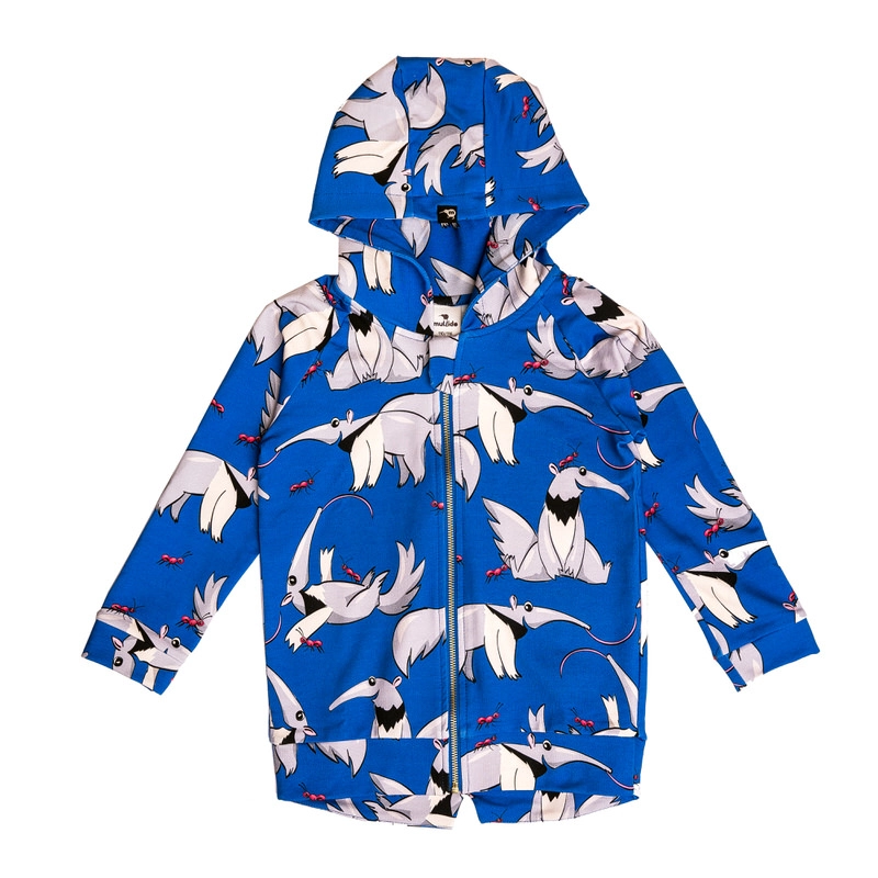 ss24hoanbl Anteater Zipped Hoodie - Image 1