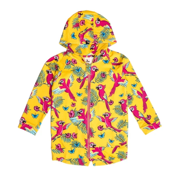Bluza z kapturem Żółta Papuga