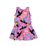 Sukienka kąpielowa Różowy Tukan UPF50+