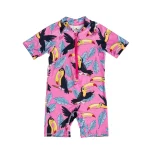 Kombinezon kąpielowy Różowy Tukan UPF50+