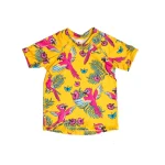 Yellow Parrot Swim Shirt UPF50+