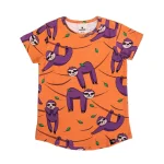 Orange sloth t-shirt