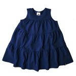 Sukienka A-line Granatowa