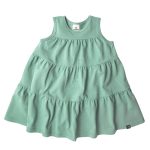 Sukienka A-line Oliwkowa