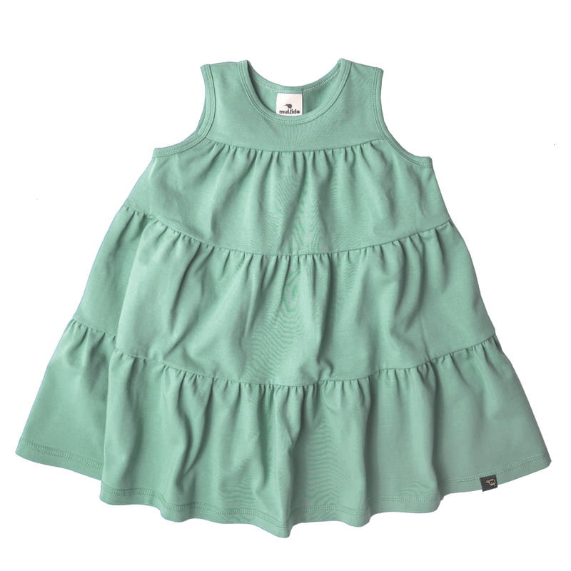 ss25alolba Sukienka A-line Oliwkowa - obrazek 1